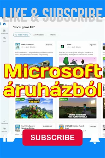 Hogyan kell letölteni a Kodu Game Lab alkalmazást? - Beni Gaming KORO készítette