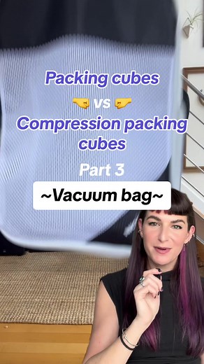 Back with more packing cube comparisons! This time we’re using vacuum bags to compress some bulky sweaters and see how much space they save in my suitcase! Thx @Bailey Chadwick for the rec, if only books could compress as easily… #capcut #traveltips #suitcase #packing #packingcubes #vacuumbags #carryononly #onebag