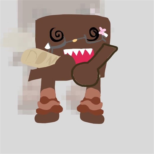 Domo is rotten!//#animation #domo #vocaloidmusic #cool // I worked hard