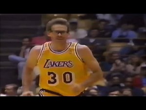 Kurt Rambis With The Lakers in 1994! (VERY RARE FOOTAGE) part 2