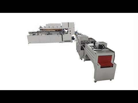Automatic small bobbin paper perforating machine production line