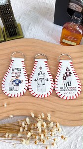 4.5K views · 76 reactions | Collection Baseball Leather Keychain - Personalized Gift For Baseball Lovers, Baseball Players #macorner #personalizedgifts #leatherkeychain #baseballkeychain #leatherbaseballkeychain #baseballgifts #baseball #baseballife #teamrawlings #giftforher #giftforhim | Macorner | Facebook