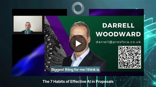 #proposalmanagement #webinar #govcon #governmentcontracting #ai #artificialintelligence | VisibleThread