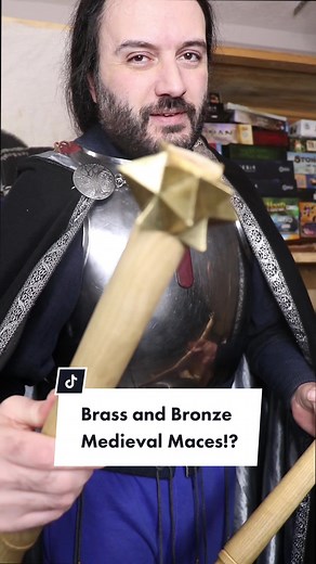 Surprising Fun Fact About Medieval Bronze and Brass Maces