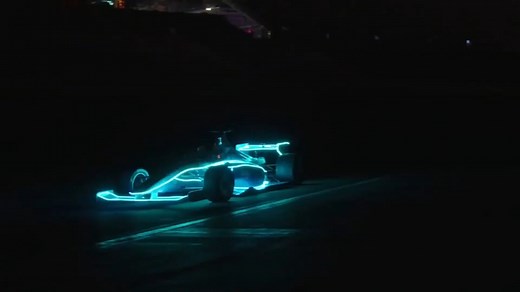 Indy shows how it's working on technology to make it possible for its autonomous race cars to drive at night. | CNET