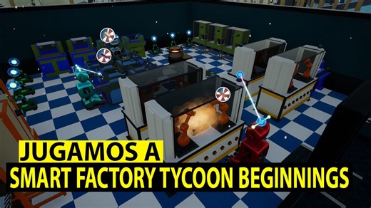 Jugamos a [ Smart Factory Tycoon Beginnings ] Una pequeña demostraccion