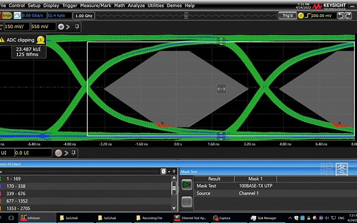 100M/1000M以太网信号测试方法
