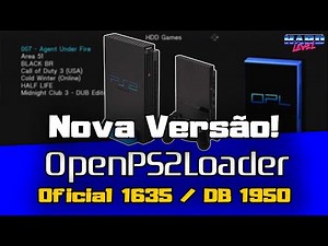 Open PS2 Loader (OPL) OFICIAL 1635 / DB 1950 - Nova versão! Conheças as novidades!