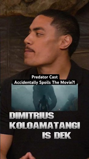 Predator cast accidentally spoils movie?! #theory #PredatorBadlands #Alien