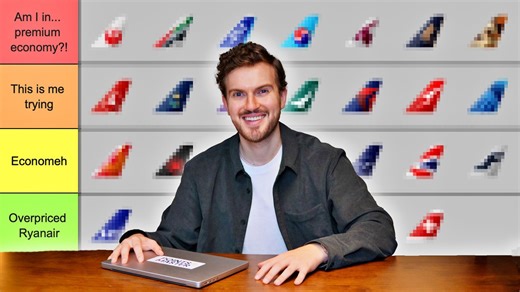 I ranked every airline's economy class