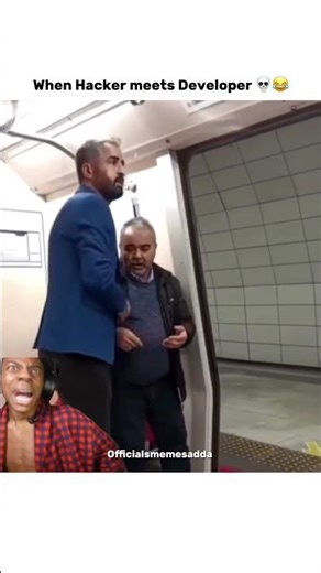 When Hacker Meets Developer 💀😂 #funny #memehub #memes #comedy #dankmemes #freshmemes
