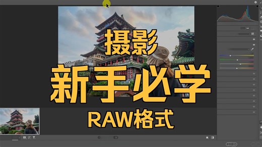 Raw格式数字底片的优点