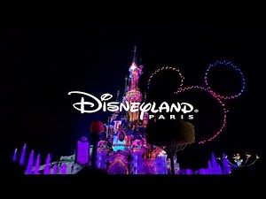 4k Disneyland Paris 30th Anniversary Fireworks Show (Disney Illumination with drones)