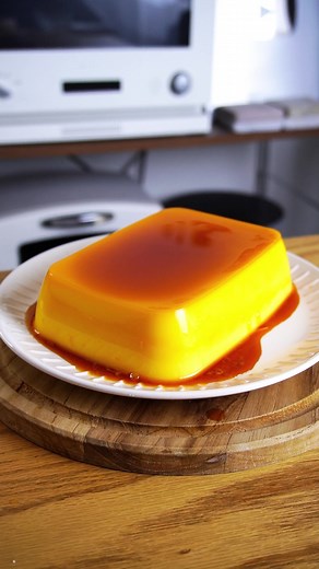 材料3つで作る！超簡単巨大プリンのレシピ