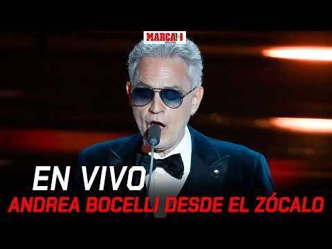 Andrea Bocelli desde el Zócalo | EN VIVO