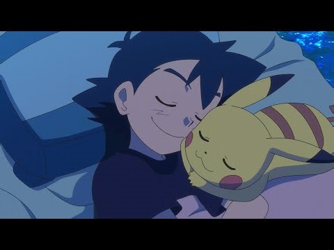 Ash Ketchum And Pikachu Sleeping - Pokemon Ultimate Journeys