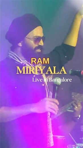 “Ram Miryala ‘Maya Maya’ Live 🔥 Crowd Lost in the Vibe!#shorts