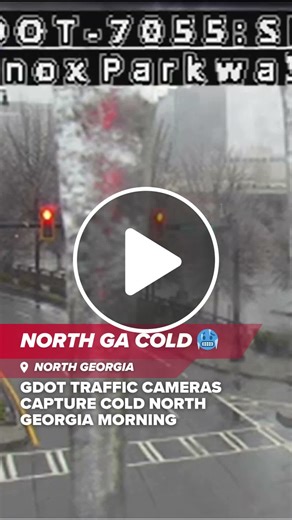 WATCH: GDOT Traffic cameras capture cold north Georgia morning - NewsBreak