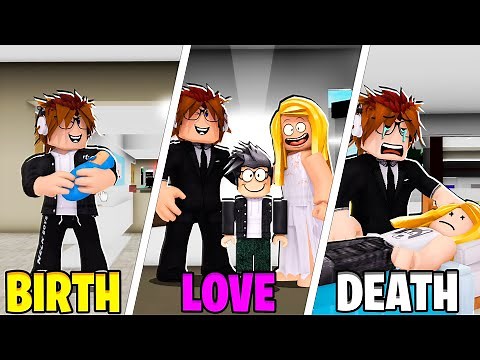 From BIRTH to LOVE to DEATH in Roblox BROOKHAVEN RP!