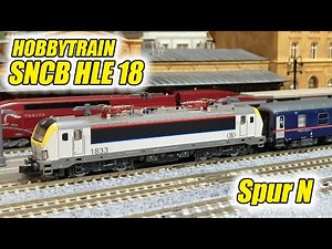 HOBBYTRAIN SNCB HLE 18 (1833) H30163S DCC-Sound Modellbahn Spur N/N Scale /Nゲージ