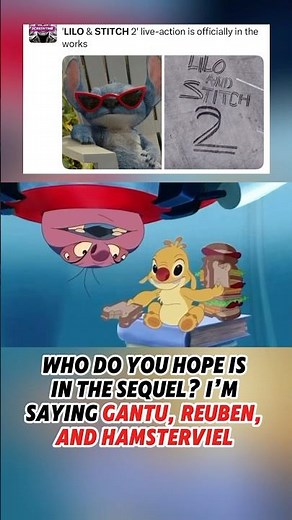 Gantu, Reuben, and Dr. Hamsterviel in Lilo & Stitch! Disney Live Action #SummerOnShorts
