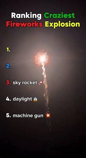 Ranking the Craziest Fireworks Explosions