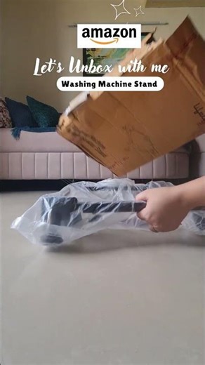 Washing Machine Stand 2025 l Unboxing & Honest Review 🧺 l Small essential, big upgrade#amazonfinds