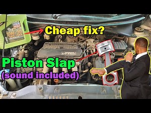 Can EXTRA Oil Additives help with engine piston slap knocking?