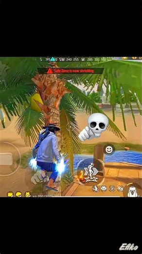 Free Fire New Update 2026 Coconut Tree Hide Place 😱 Secret Spot #shorts
