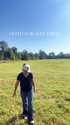 5.5K views · 71 reactions | Ootd for the hay field #agriculture #hayfield | Cheyanna Randolph Green | Facebook