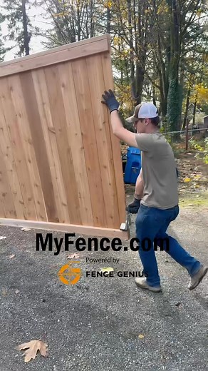 The winds are here. Check out one of our recent Fence installations using the Fence Genius technology. It enables us to pre-build all of these custom fence panels so they match the contour of the ground perfectly. Not to mention built with the highest quality materials and best build practices. If you want a smooth fence installation process get a hold of us at MyFence.com. | Andrew Knudsen