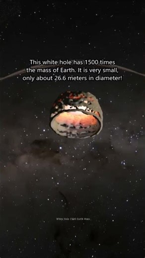 Energetic White Hole 1500 M🜨 vs. Saturn 😮🪐 #spacesim