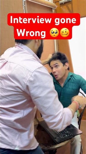 When Interview gone Wrong !! 🫠🥴 #trending #viral #interview #corporateinterview #interviewcrack