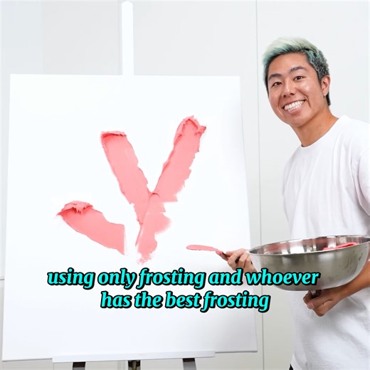 Best Frosting Painting Wins $5,000! #explore | ZHC