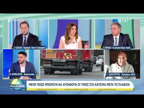 Που θα φτάσει η τιμή των καυσίμων, τι γίνεται με φρούτα, λαχανικά και κρέας | Καλημέρα | 14/03/2026