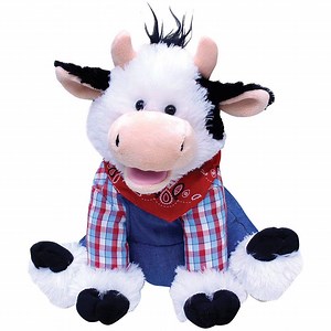 Watch Cuddle Barn® Farmer Mac the Cow Animated Singing Musical Plush Toy, 12” on Amazon Live