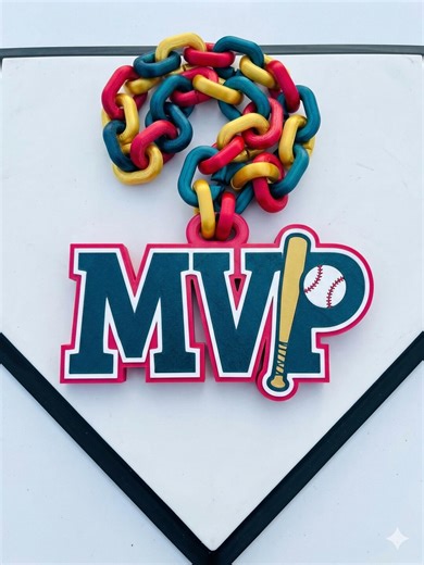 3D Print File - MVP Baseball Softball Hype Chain Necklace STL/3MF - Etsy Canada