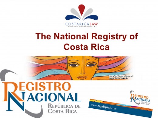 Costa Rica Online Access to Public Records at the National Registry - CostaRicaLaw.com