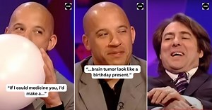 TV host makes Vin Diesel, Hollywood's deepest voice, try the helium balloon and he turned comically squeaky