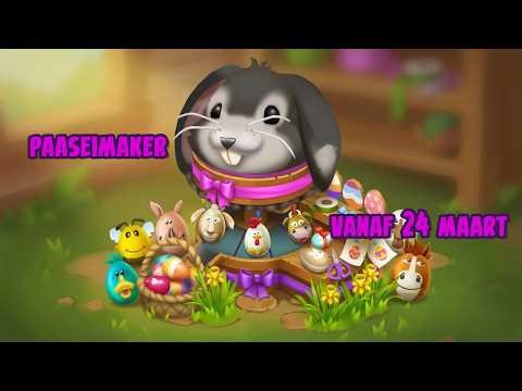 Vanaf 24 maart komt de paaseimaker naar Hay Day!
