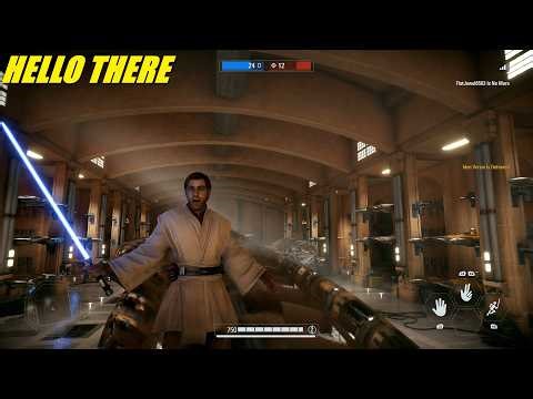Obi Wan Kenobi clapping Iden's cheeks😏 - Star Wars Battlefront 2