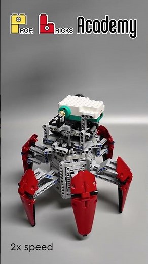 Insane LEGO 6-legged Walking Tank