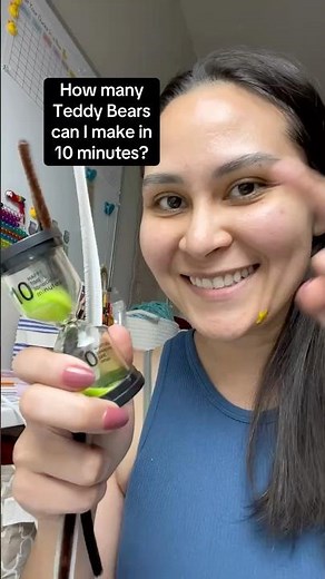 🧸 Pipe Cleaner Teddy Bear - How Many Can I Make in 5 Minutes? Easy Christmas Craft