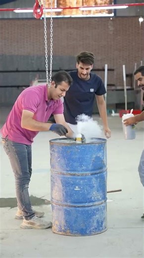 🤩 Making a grenade with dry ice 🤩