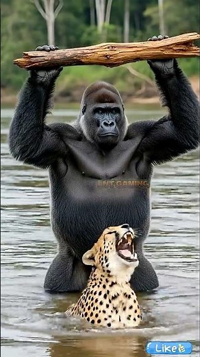 GORILLA vs CHEETAH The Ultimate Fight for a Baby's Life #animalrescue #wildliferescue #animals