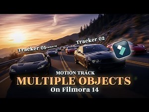How to Motion Track MULTIPLE Objects in Filmora 14!