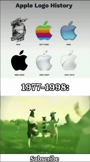 Apple logo history⌛