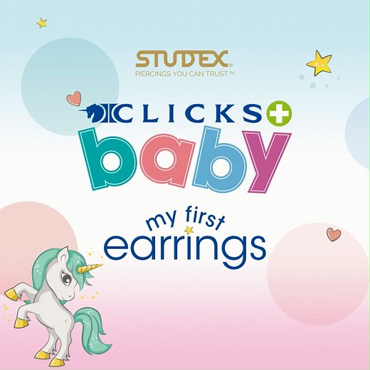 Did you know your little one can have their ears professionally pierced at your nearest Clicks Baby store? In partnership with Studex, who are recognised as the leader in ear piercing systems and allergy-fee earrings for all ages! PLUS you get a certificate as a keepsake for your brave little angel! 😍🤩 | BabyClub by Clicks