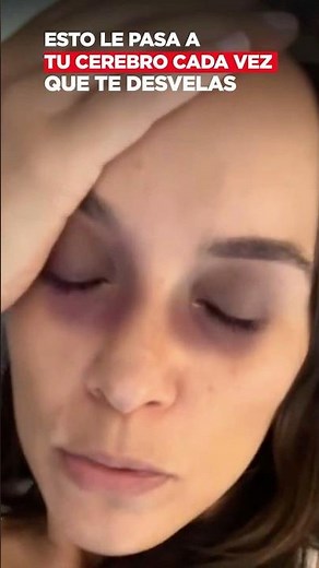 Esto le pasa a tu cerebro cada vez que te desvelas