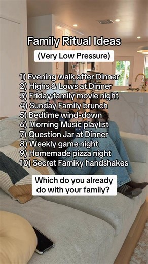 What family rituals do you have? 😌❤️ | Josh Rincon